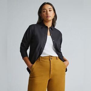 Everlane Black Button Down Shirt